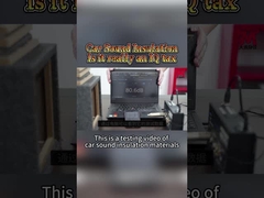 열 차단 음향 격리 매트 방수 곰팡이 저항성 음 흡수 패드