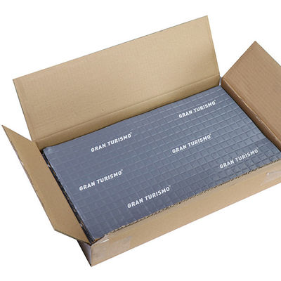 좋은 가격 2mm 진압 및 진동 감축 패드 / 알루미늄 필름 인쇄 엠브로싱 / 자동차 사운드 둔화 매트 온라인으로